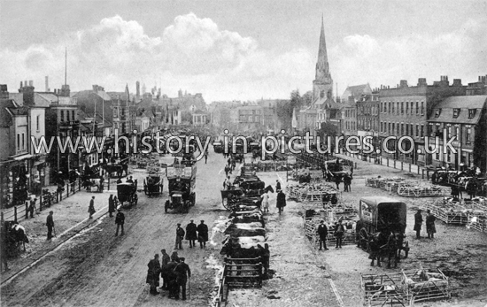 Market Place, Romford, Essex. c.1912